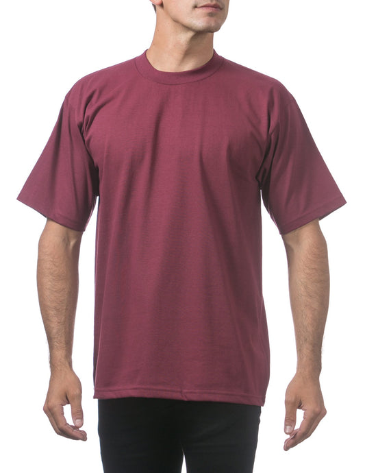 MENS Heavyweight Short Sleeve Tee (RED)