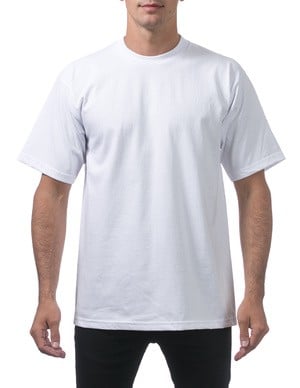 MENS Heavyweight Short Sleeve Tee(WHITE)