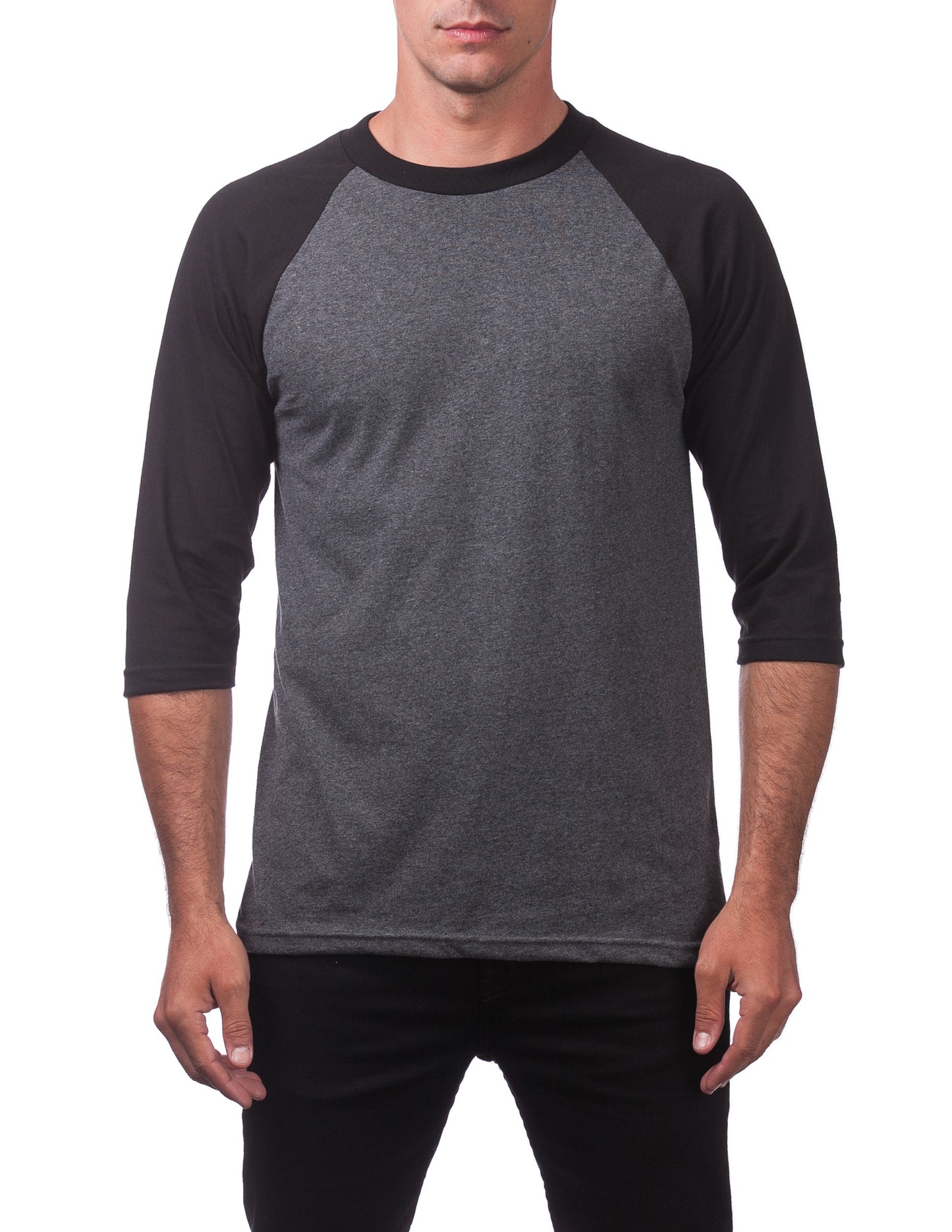 MENS Comfort Baseball Tee (GRAY)