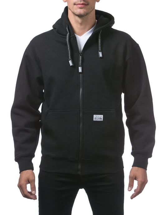 MENS Fleece Hoodie (BLACK)