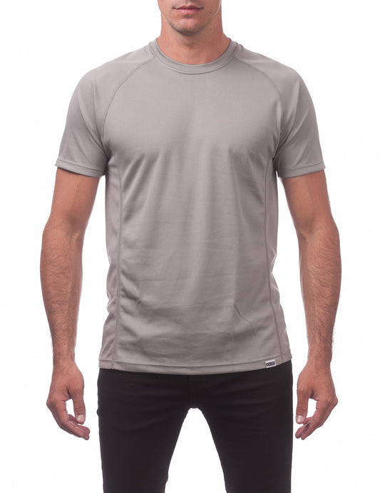 MENS Performance Dry Pro Short Sleeve T-shirt (GRAY)