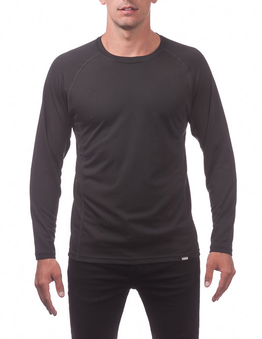 MENS Dry Pro Performance  Long Sleeve T-shirt (BLACK)