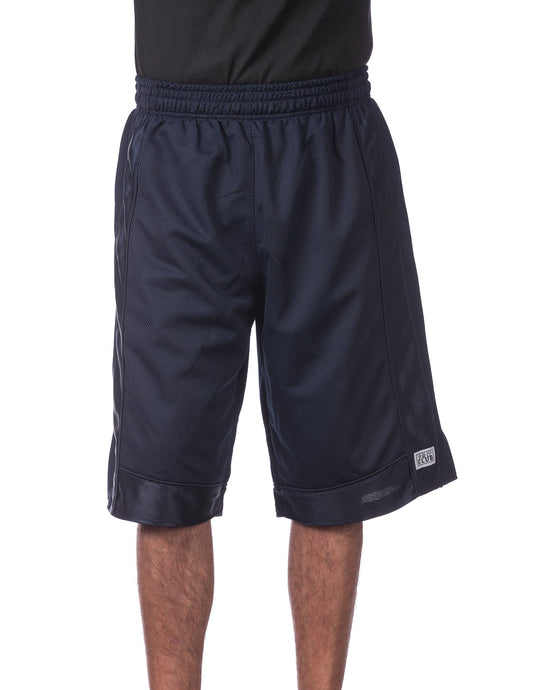 MENS Heavyweight Mesh Basketball Shorts (NAVYBLUE)