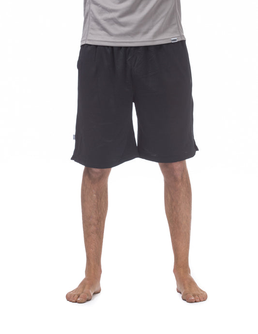 MENS Comfort Mesh Athletic Shorts (BLACK)