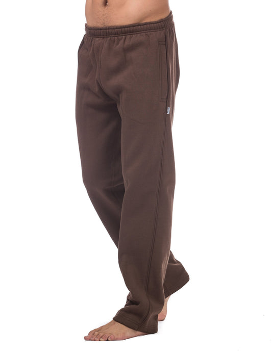 MENS Comfort Fleece Pants (BROWN)