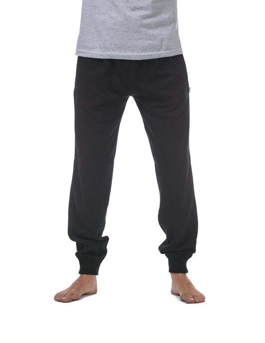 UNISEX Jogger Fleece Long Pants (BLACK)