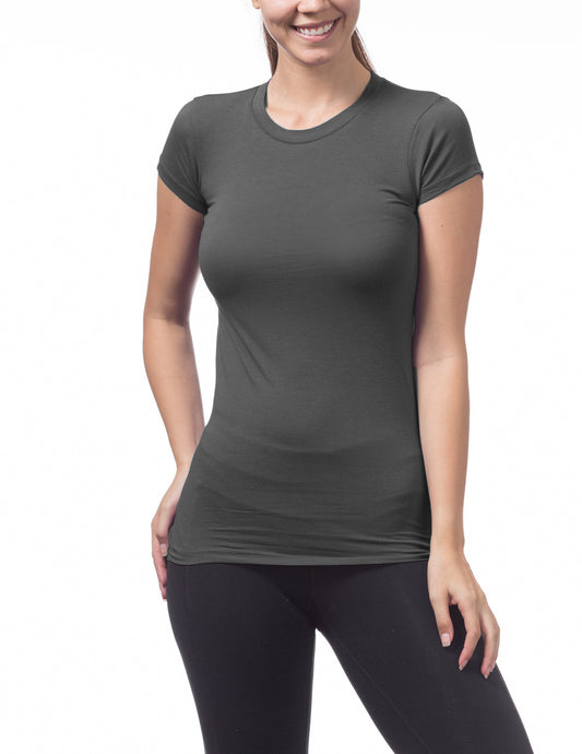 Women’s Short Sleeve Crew Neck Tee (GREEN)