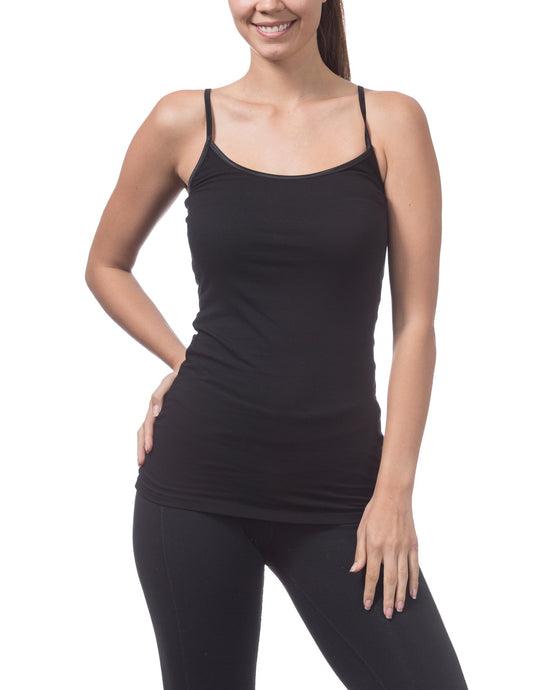 Women’s Spaghetti Tank Top (BLACK)