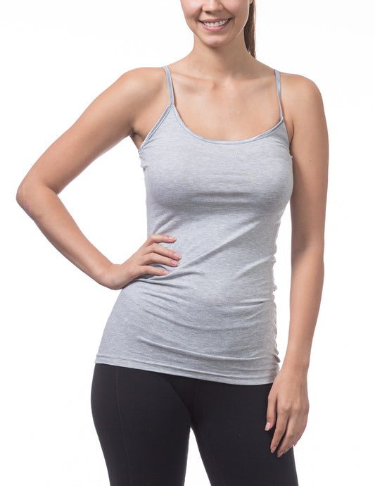Women’s Spaghetti Tank Top (GRAY)