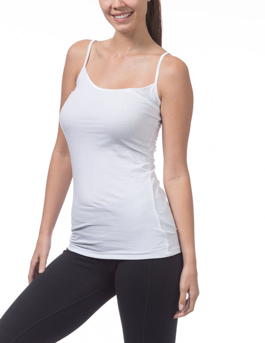 Women’s Spaghetti Tank Top (WHITE)